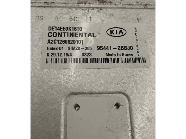 Блок управления двигателем Блок управления DE14EE0K16T0, 954412BBJ0 KIA Niro