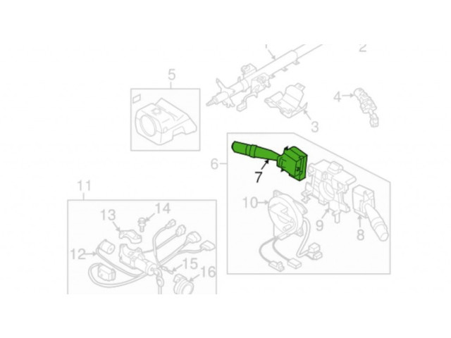 Ручка стеклоочистителей