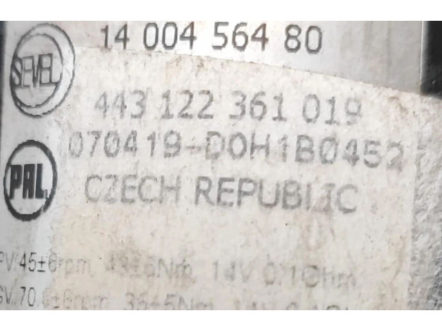 Моторчик дворников RHK    Fiat Scudo