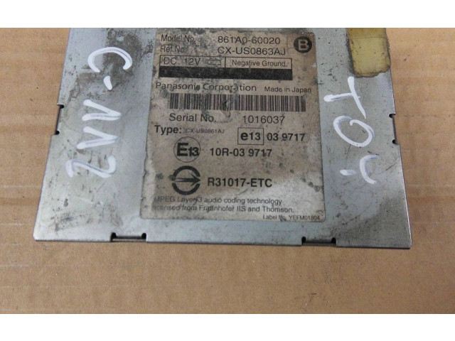 Řídící jednotka 861A060020 Toyota Land Cruiser (J150) 2010