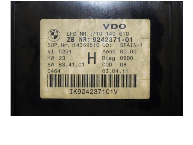 Přístrojová deska BMW X1 E84 2011 A2C53418510