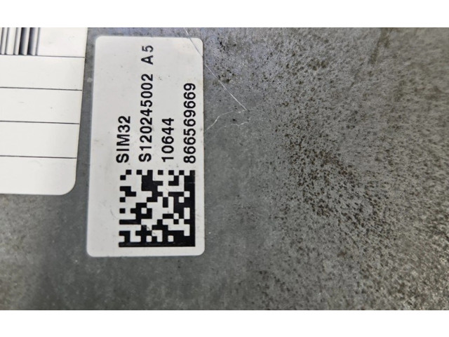 Блок управления двигателем Блок управления S120200105A, IMPRK1387493 Renault Clio III