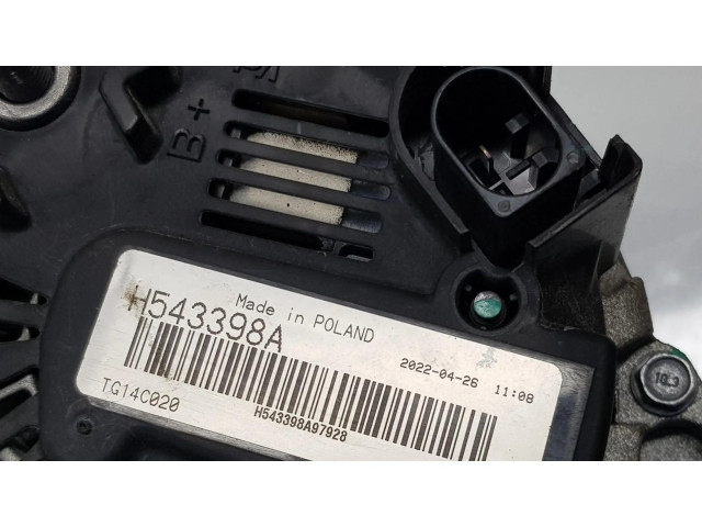 Генератор H543398A, 03L903023K Volkswagen Caddy 2.0