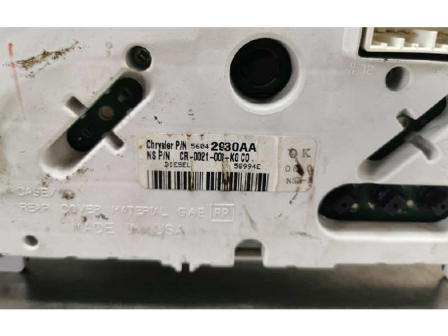 Панель приборов 56042930AA, CR0021001K0   Jeep Grand Cherokee (WJ)       