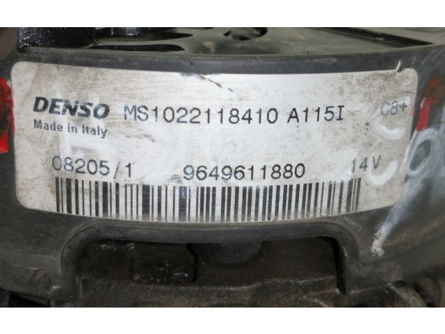 Генератор 9649611880, MS1022118410A115I Citroen C4 I