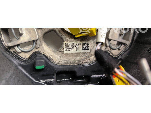 Руль Skoda Octavia Mk3 (5E)  2013 - 2019 года 3V0419091L, 0060034859      