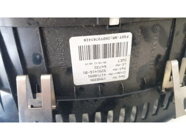 Přístrojová deska BMW 5 GT F07 2012 25811511