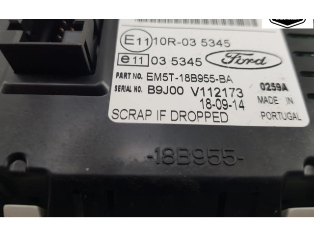 Дисплей    EM5T18B955BD, EM5T18B955BA   Ford Transit -  Tourneo Connect
