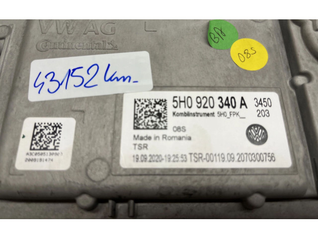 Přístrojová deska Volkswagen Caddy 2025 5H0920340A, 5905232886529