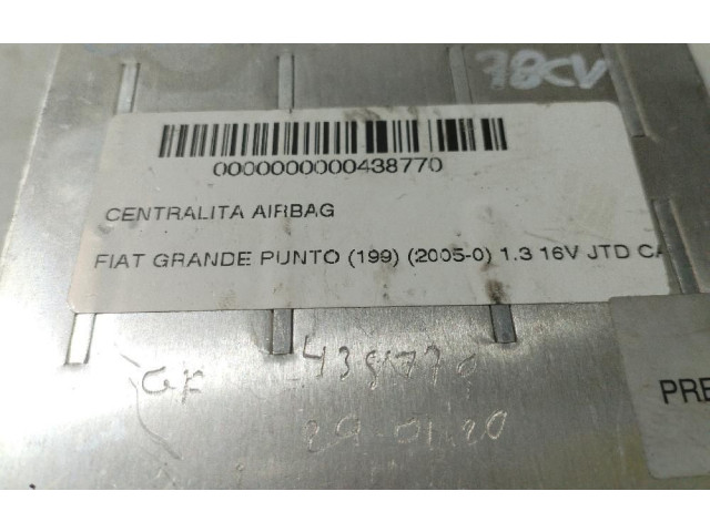 Блок подушек безопасности 51754872 Fiat Grande Punto