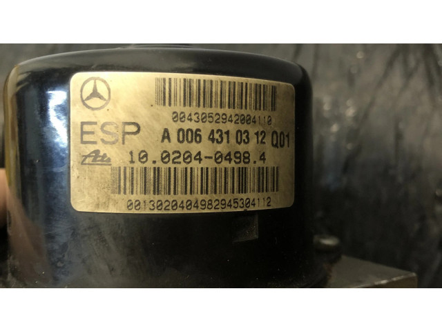 Jednotka ABS A0064310312Q01, A0365454032 Mercedes-Benz C W203 2001