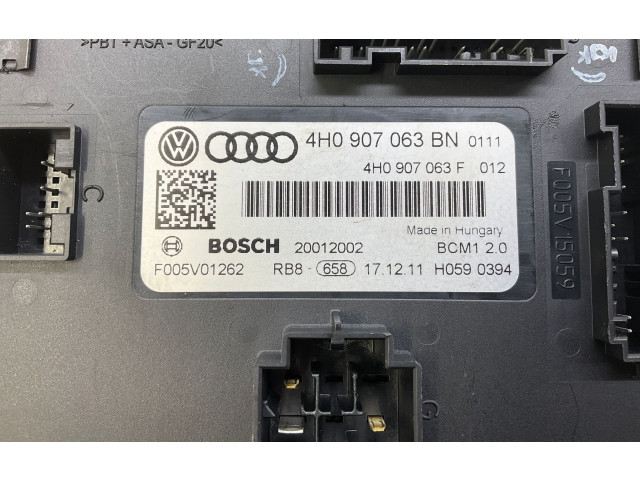 Блок комфорта 4H0907063BN, 4H0907063F Audi A7 S7 4G