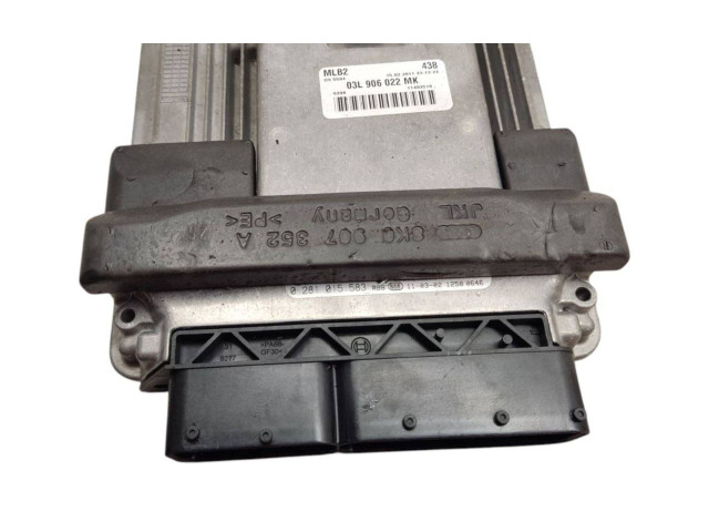 Řídící jednotka 03L906022MK, 8K0907352A Audi A5 Sportback 8TA 2010