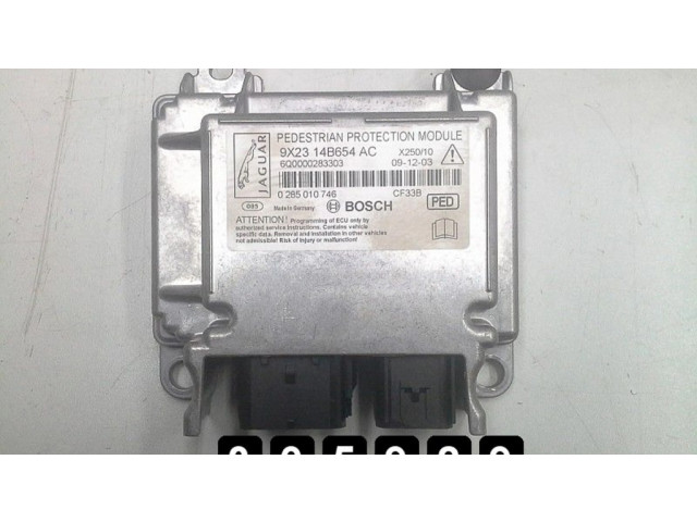 Блок управления двигателя 9X23-14B654-AC Jaguar XF
