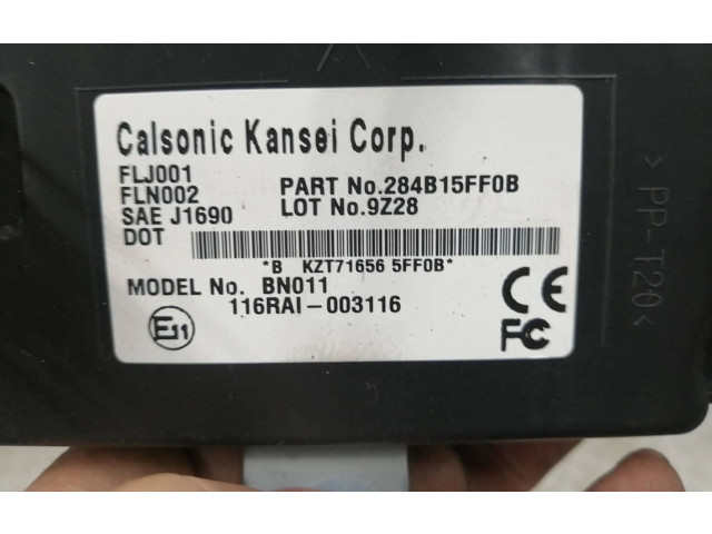 Řídící jednotka 284B15FF0B, KZT71656 Nissan Micra K14 2020