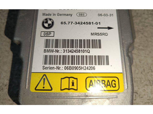 Блок подушек безопасности 342458101 BMW X3 E83