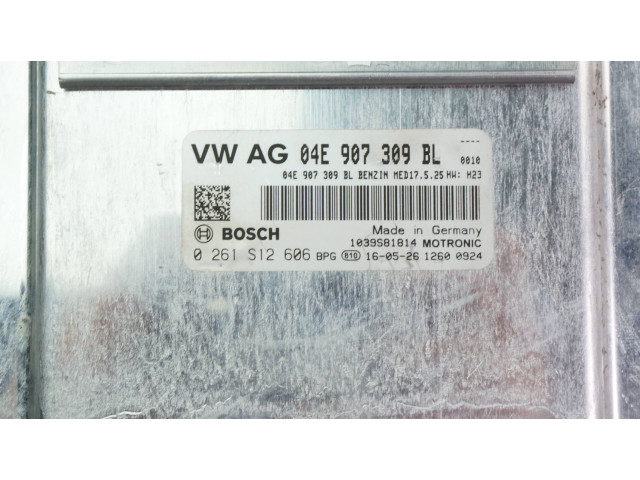 Блок управления двигателя 04E907309BL, 0261S12606 Skoda Octavia Mk3 (5E)