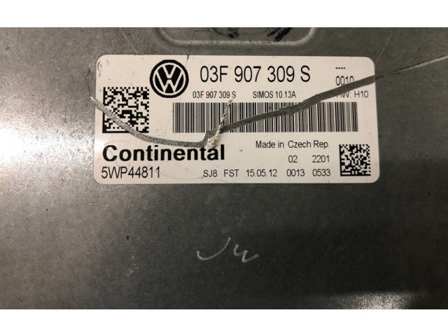 Блок управления двигателя 03F907309S, 03F907309S Volkswagen Touran II