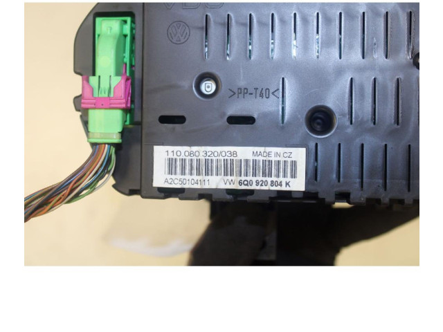 Přístrojová deska Volkswagen Polo IV 9N3 2001