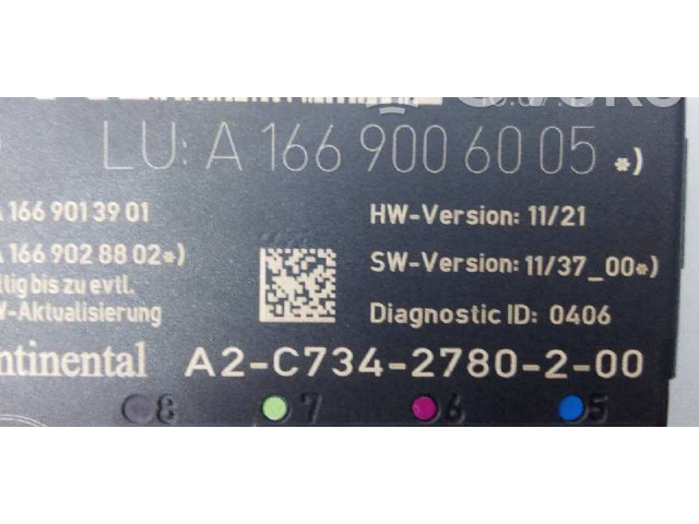 Блок управления A1669006005, A2C7342780200   Mercedes-Benz A W176