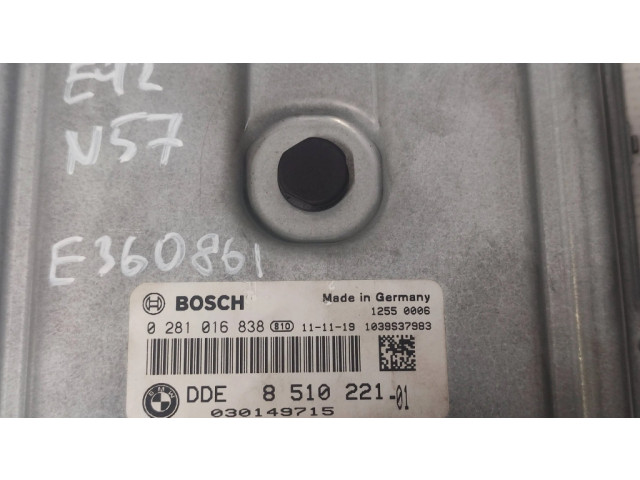 Řídící jednotka 8510221, 13618510221 BMW 3 E92 E93 2010