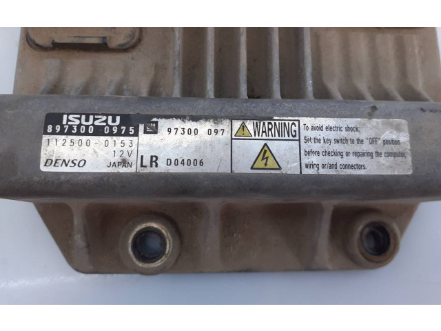 Блок управления двигателя 8973000975, 97300097   Opel Combo B