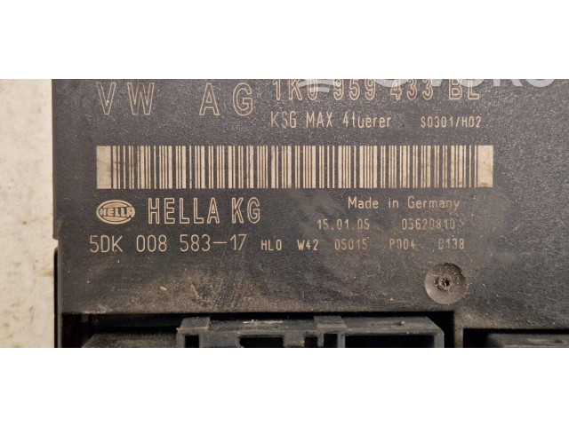 Блок комфорта 05620810, 5DK00858317 Skoda Octavia Mk2 (1Z)