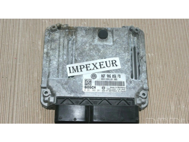 Řídící jednotka 06F906056FB, 0261S02261 Volkswagen PASSAT B6 2005