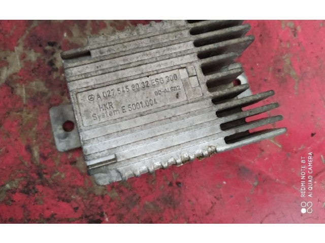 Блок управления A0275458032   Mercedes-Benz A W168