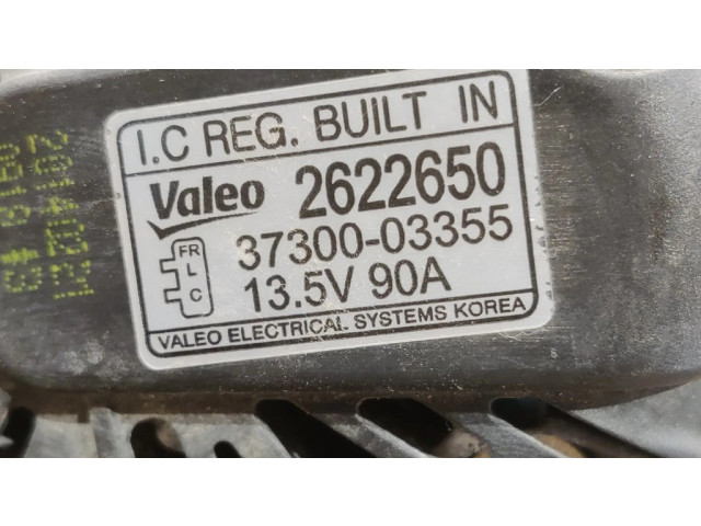 Генератор 2622650, 3730003355 Hyundai i10 1.3
