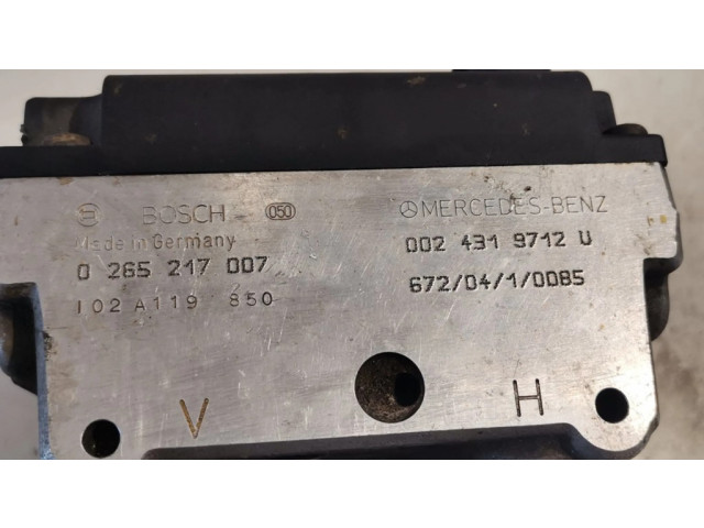 Блок АБС 0024319712U, 0265217007   Mercedes-Benz  E W210  1995-2002 года