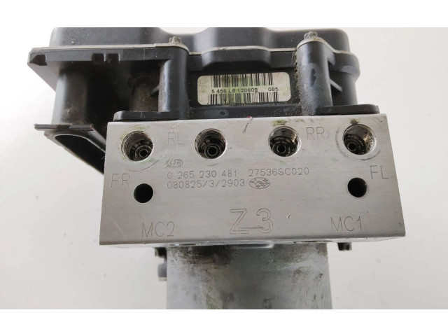 Блок АБС 27536SC020, 0265230481 Subaru Forester SH 2008 - 2013 года