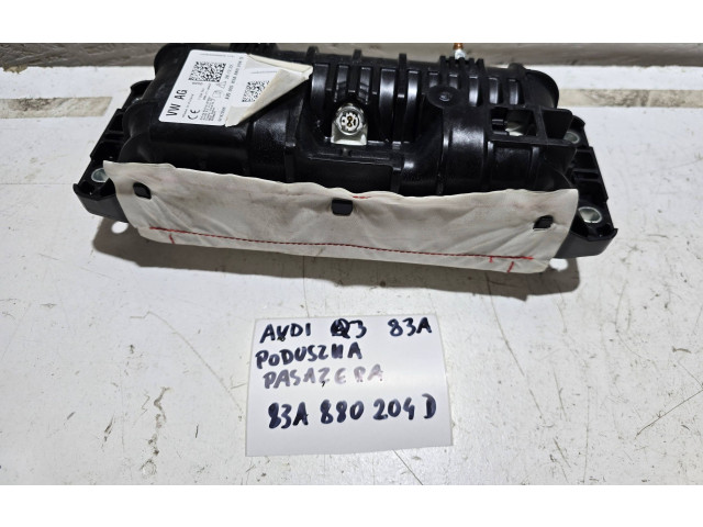 Подушка безопасности пассажира 83A880204D, T83A204 Audi Q3 F3