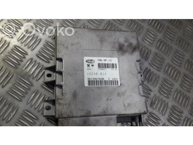 Блок управления двигателя 9619467680, 16240.014 EY0ARA73 Citroen Xantia