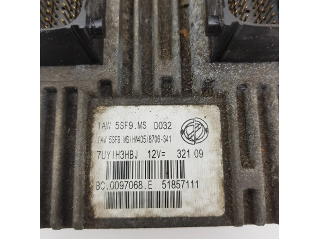 Řídící jednotka 51857111, 0097068E Fiat 500 2009