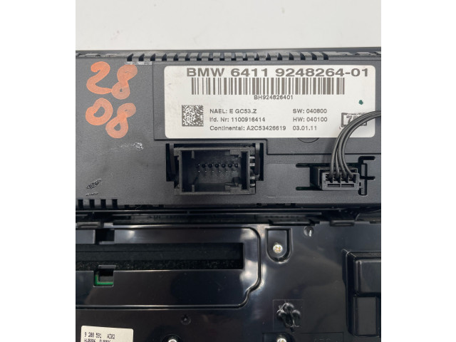 Блок управления климат-контролем 9248264, 1100916414 BMW X3 F25