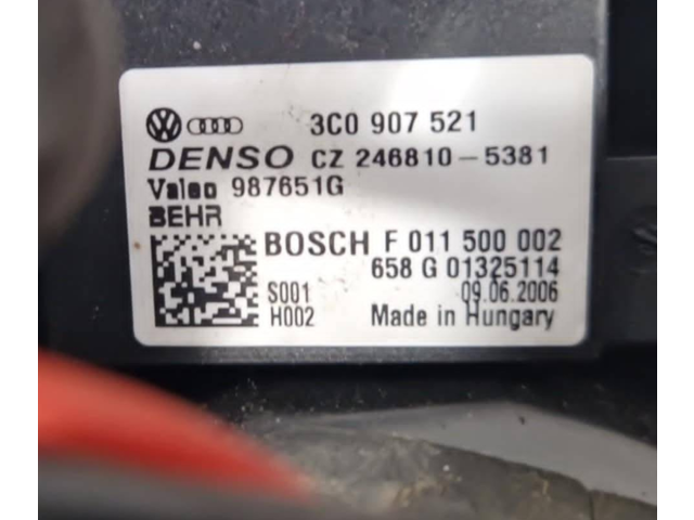 Вентилятор печки    3C0907521, 987651G   Volkswagen Touran I