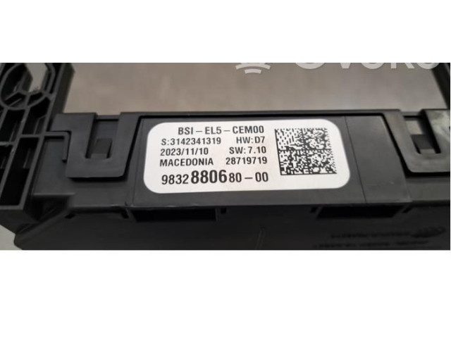 Блок предохранителей 9832880680 Citroen C3 Aircross