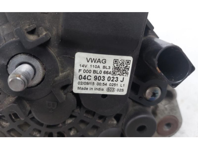 Генератор 04C903023JX, 04C903023J Skoda Citigo