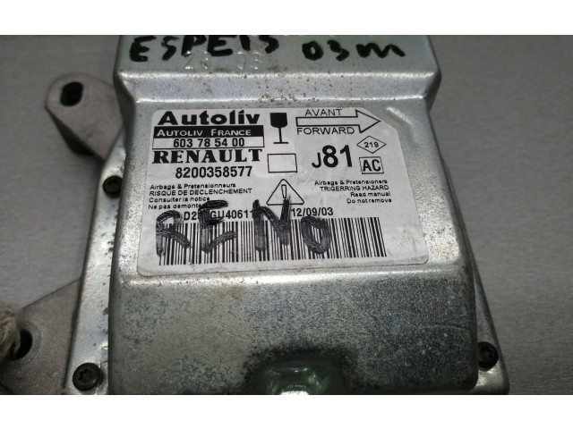 Блок управления надувных подушек