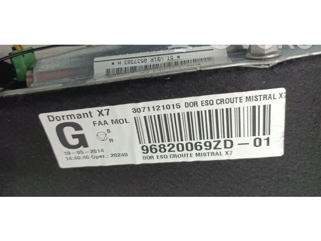 Подушка безопасности в сиденье Citroen C5