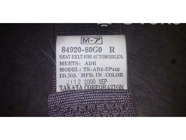 Подушка безопасности пассажира 8492080G0   Suzuki Ignis