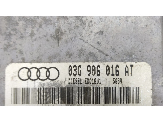 Řídící jednotka 03G906016, 03G906016AT   Audi A3 S3 8P 2007
