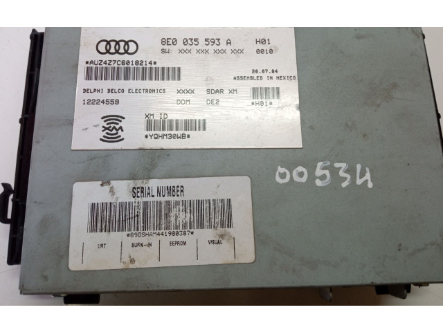 Блок управления 8E0035593F, 8E0035593F Audi A4 Allroad