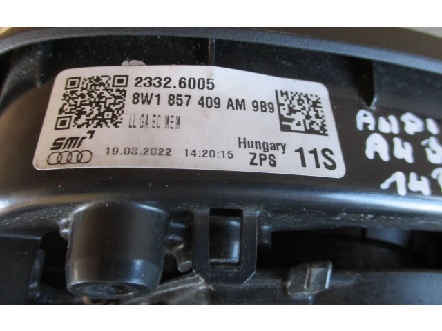 Зеркало (управляемое электричеством) 8W1857409AM Audi A4 S4 B9 8W