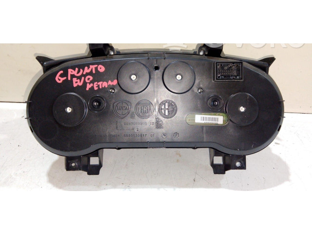 Přístrojová deska  Fiat Punto Evo 2010   