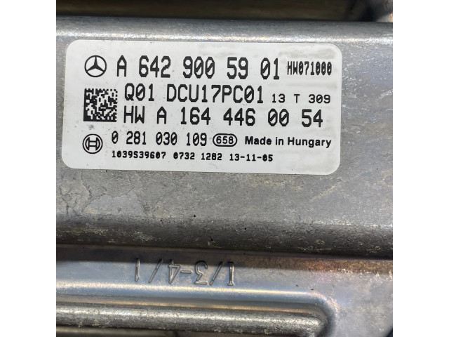 Блок управления выхлопом A6429005901, 0281030109 Mercedes-Benz ML W166