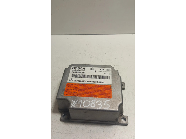 Блок подушек безопасности A2038206385, 2038206385   Mercedes-Benz C W203