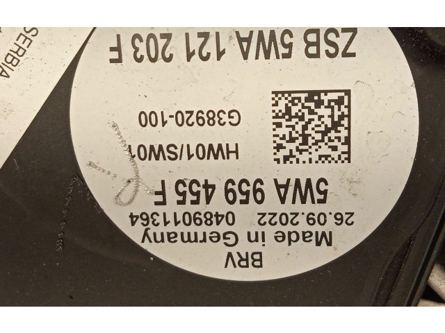 Вентилятор радиатора 5Q0121205BD, 5WA959455F Skoda Karoq