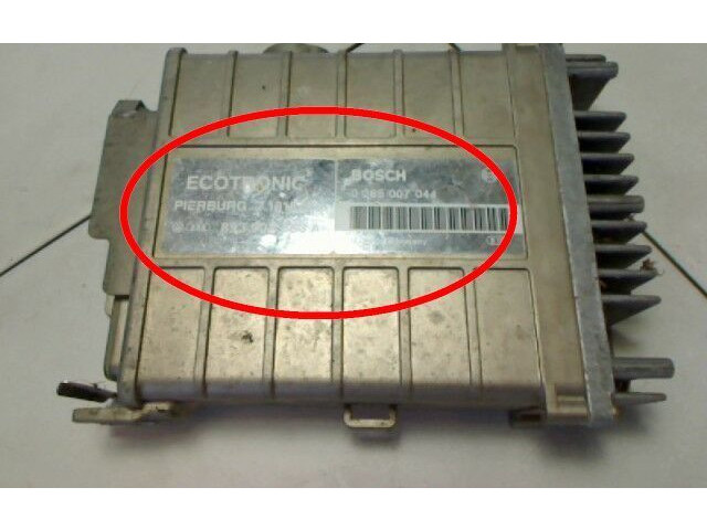 Блок управления двигателя 0285007044 Volkswagen Golf II